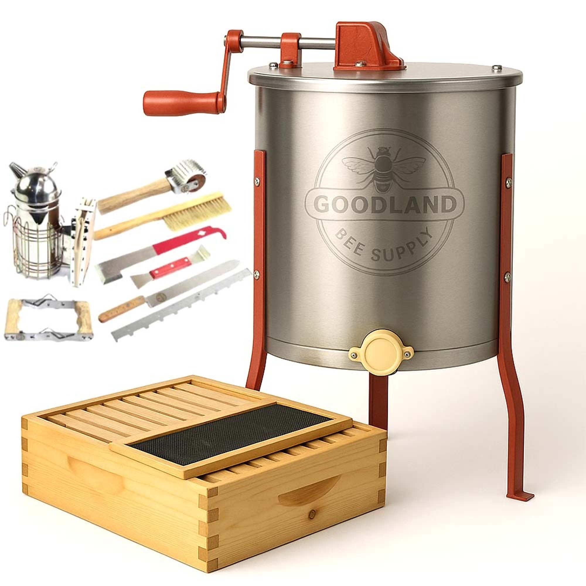 Goodland Bee Supply GL-E2-1SK-TK1 Beekeeping Beehive Kit